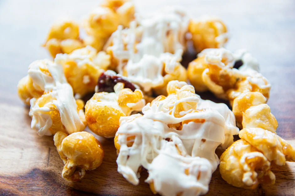 (Fundraiser) White Chocolate Cherry Kalamazoo Kettle Corn