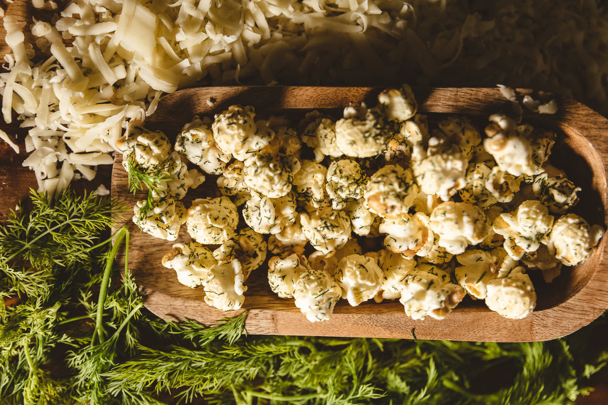 White Cheddar Dill | Kalamazoo Kettle Corn