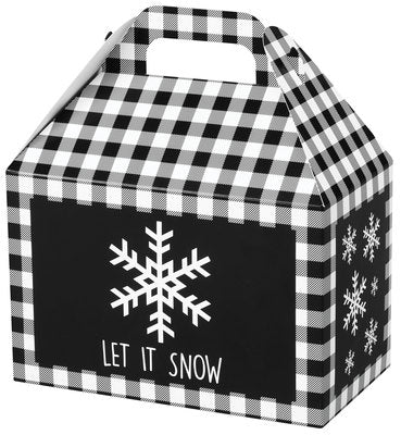 Let it Snow Gable Box - Kalamazoo Kettle Corn Company