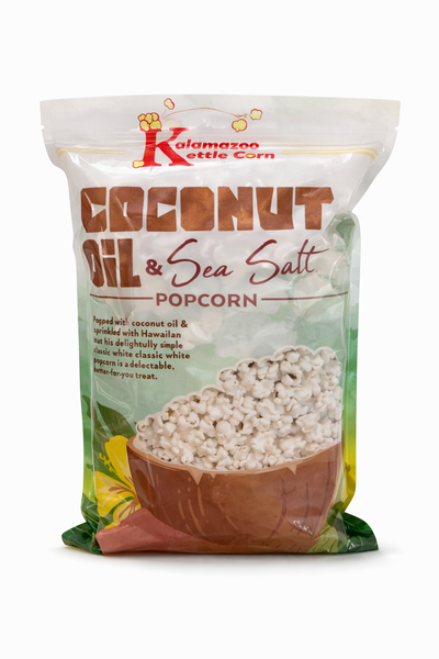 Coconut Oil & Sea Salt | Kalamazoo Kettle Corn
