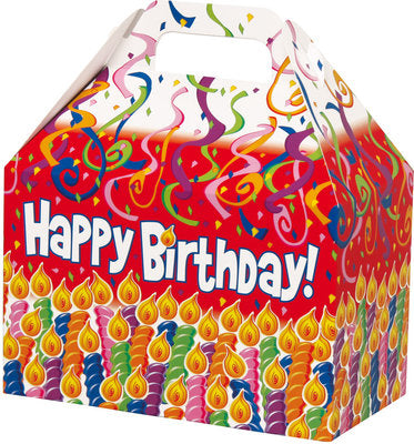 (Gable Box) Happy Birthday Candles - Kalamazoo Kettle Corn Company
