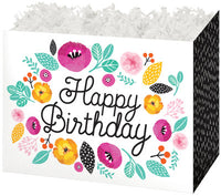 (Gift Basket S) Birthday Flowers - Kalamazoo Kettle Corn Company