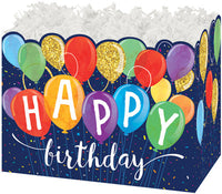 (Gift Basket S) Happy Birthday Balloons - Kalamazoo Kettle Corn Company